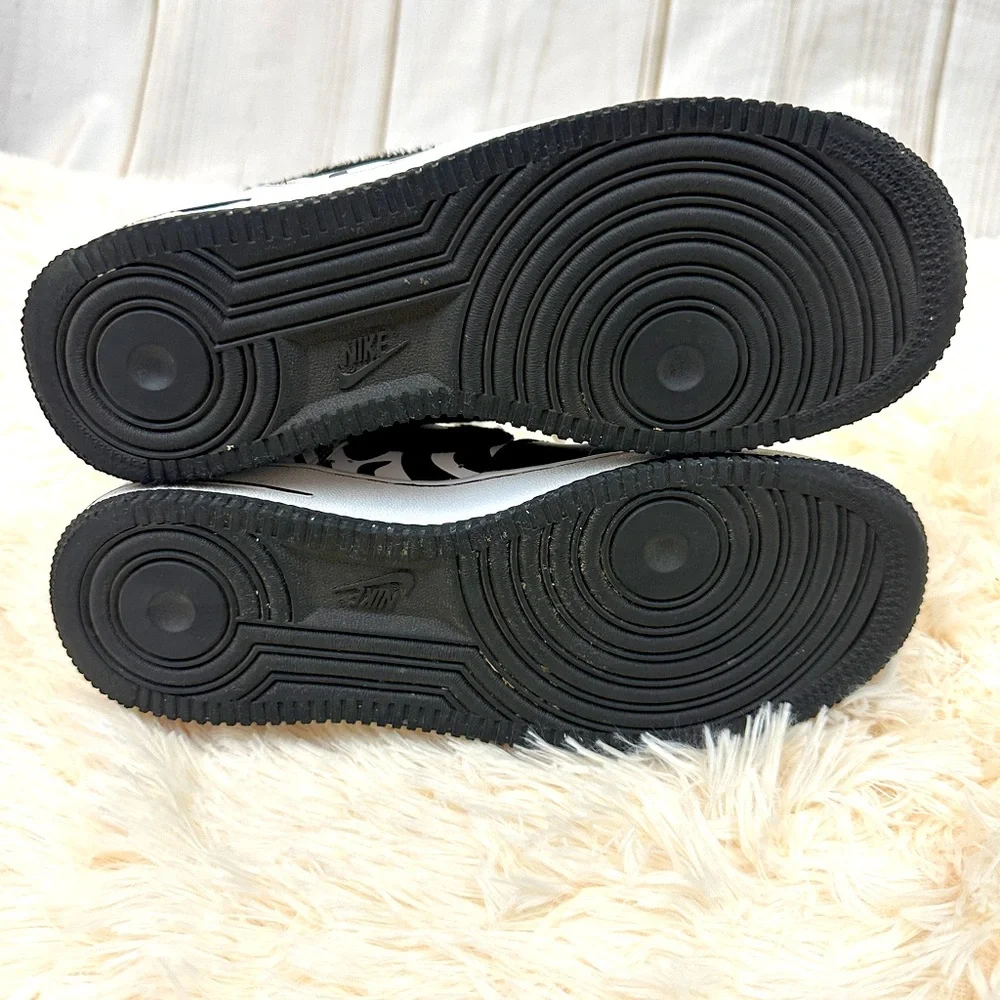 Nike Air Force 1 Low 'Zebra Print' CU4687-100, Youth Boys size 6.5 - Picture 8 of 8